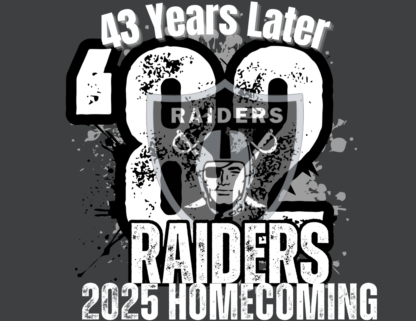 RAIDERS GRAY HOMECOMING