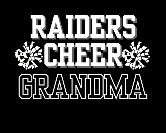 RAIDERS CHEER GRANDMA